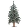 2ft. Pre-Lit Natural Bark Alpine Artificial Christmas Tree, ClearLights