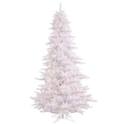 3ft. Pre-Lit White Fir Artificial Christmas Tree, Warm White LED Lights -Christmas Designers Store D522681S 1 1