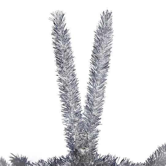 3ft. Unlit Silver Vintage Aluminum Artificial Christmas Tree 6 3ft. Unlit Silver Vintage Aluminum Artificial Christmas Tree - Image 4
