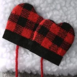 18" Gray Christmas Stocking With Snowflakes -Christmas Designers Store D531296S 4