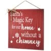 10" Santa’s Key Door Sign -Christmas Designers Store D531299S 1