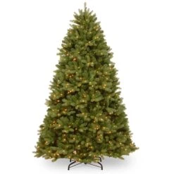 7.5ft. Pre-Lit Newberry® Spruce Realistic Artificial Christmas Tree, Clear Lights