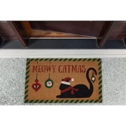 DII® Meowy Catmas Doormat -Christmas Designers Store D539800S 7