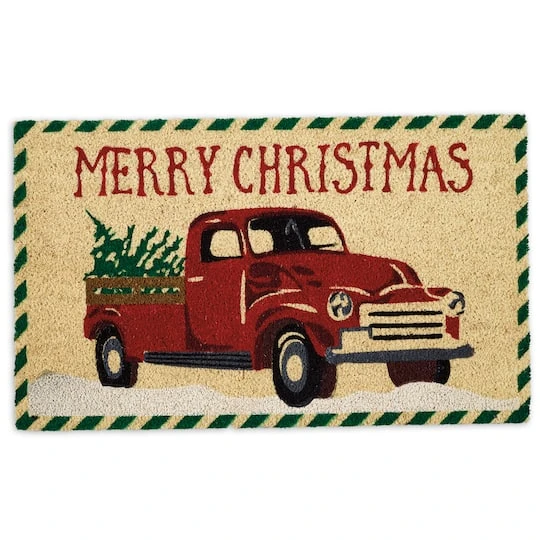 DII® Merry Christmas Truck Doormat 3 DII® Merry Christmas Truck Doormat