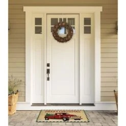 DII® Merry Christmas Truck Doormat 14 DII® Merry Christmas Truck Doormat -Christmas Designers Store D539805S 4