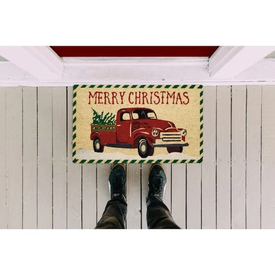 DII® Merry Christmas Truck Doormat 8 DII® Merry Christmas Truck Doormat - Image 6