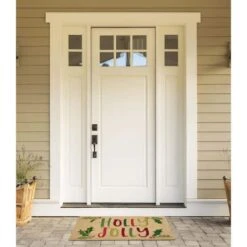 DII® Holly Jolly Doormat 10 DII® Holly Jolly Doormat -Christmas Designers Store D539806S 2