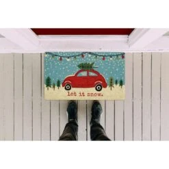 DII® Christmas Car Doormat -Christmas Designers Store D539808S 5