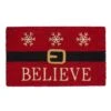DII® Believe Santa Doormat 2 DII® Believe Santa Doormat -Christmas Designers Store D539810S 1