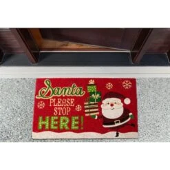 DII® Santa Please Stop Here Doormat -Christmas Designers Store D539812S 5