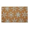DIIĀ® Silver Snowflakes Glitter Doormat 2 DIIĀ® Silver Snowflakes Glitter Doormat -Christmas Designers Store D539814S 1