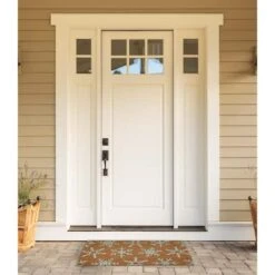 DII® Silver Snowflakes Glitter Doormat 12 DII® Silver Snowflakes Glitter Doormat -Christmas Designers Store D539814S 2