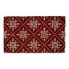 DII® Snowflake Lattice Doormat -Christmas Designers Store D539819S 1