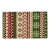 DII® Nordic Stripe Doormat -Christmas Designers Store D539820S 1
