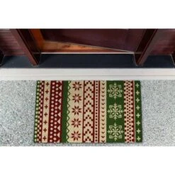 DII® Nordic Stripe Doormat -Christmas Designers Store D539820S 7