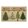 DII® Merry Christmas Trees Doormat -Christmas Designers Store D539822S 1