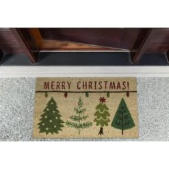 DII® Merry Christmas Trees Doormat 13 DII® Merry Christmas Trees Doormat -Christmas Designers Store D539822S 4