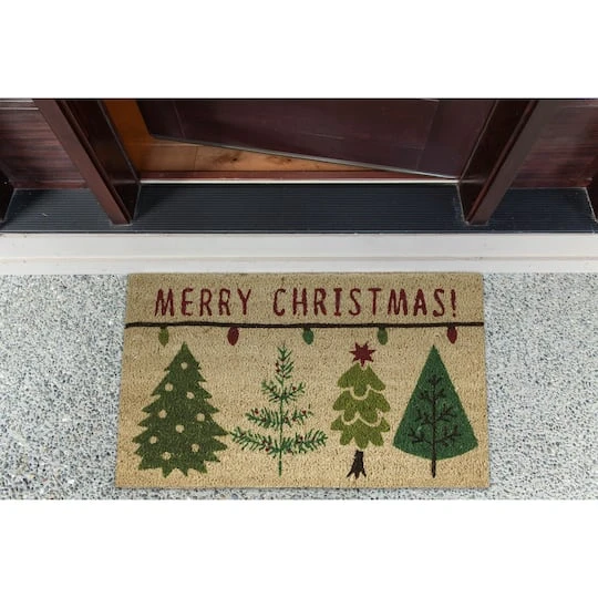 DII® Merry Christmas Trees Doormat 7 DII® Merry Christmas Trees Doormat - Image 5