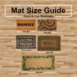 DII® Snowy Trees Doormat 12 DII® Snowy Trees Doormat -Christmas Designers Store D539826S 4