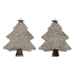 DII® Christmas Tree Trivet Set