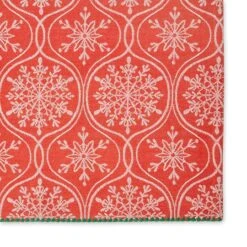 DII® Joyful Snowflakes Jacquard Placemats, 4ct. -Christmas Designers Store D540031S 6