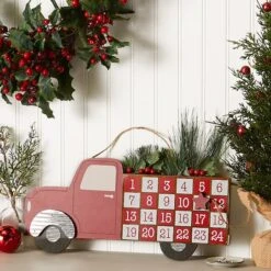DII® Christmas Tree Truck Advent Calendar 19 DII® Christmas Tree Truck Advent Calendar -Christmas Designers Store D540035S 8