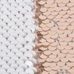 DII® Cream Sequin Velvet Holiday Stocking Set -Christmas Designers Store D540059S 3