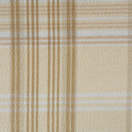 DII® 108" Cream Metallic Plaid Table Runner 6 DII® 108" Cream Metallic Plaid Table Runner - Image 4