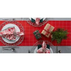 DII® 72" Christmas Woods Embellished Table Runner 21 DII® 72" Christmas Woods Embellished Table Runner -Christmas Designers Store D540103S 7