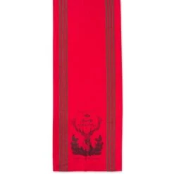 DII® 72" Red Stag Christmas Print Table Runner 15 DII® 72" Red Stag Christmas Print Table Runner -Christmas Designers Store D540124S 4