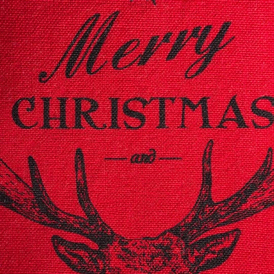 DII® 72" Red Stag Christmas Print Table Runner 10 DII® 72" Red Stag Christmas Print Table Runner - Image 8