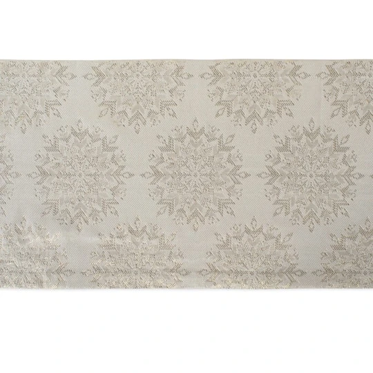 DII® 72'' Winter Sparkle Jacquard Table Runner 7 DII® 72'' Winter Sparkle Jacquard Table Runner - Image 5
