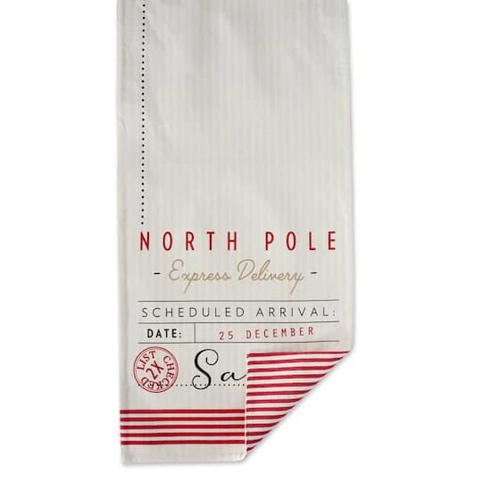 DII® 72'' Santa's Workshop Table Runner 6 DII® 72'' Santa's Workshop Table Runner - Image 4