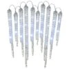 Crystal Icicles With LED Lights Decoration -Christmas Designers Store D619772S 1