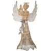 53" Pre-Lit LED Champagne Gold Praying Angel -Christmas Designers Store D619797S 1