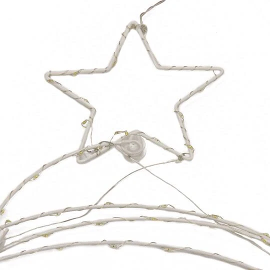 37" Pre-Lit LED Hanging Metal Wire Tree Decoration 8 37" Pre-Lit LED Hanging Metal Wire Tree Decoration - Image 6