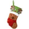 20" Be Merry Collection Novelty Teddy Bear Stocking -Christmas Designers Store D619807S 1