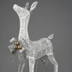 36" Pre-Lit Glittered Fawn 14 36" Pre-Lit Glittered Fawn -Christmas Designers Store D619810S 15
