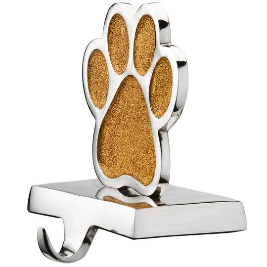 5" Gold Sparkle NOEL Stocking Holders, 4ct. 8 5" Gold Sparkle NOEL Stocking Holders, 4ct. - Image 6