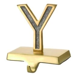 5" Silver Sparkle JOY Stocking Holders, 3ct. -Christmas Designers Store D619830S 16