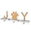 5" Gold Sparkle JOY Stocking Holders, 3ct. 2 5" Gold Sparkle JOY Stocking Holders, 3ct. -Christmas Designers Store D619831S 1