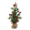20" Unlit Cardinal Artificial Tabletop Christmas Tree -Christmas Designers Store D652292S 1