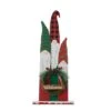 Glitzhome® 34.75'' Wooden Gnome Family Porch Décor -Christmas Designers Store D652323S 1