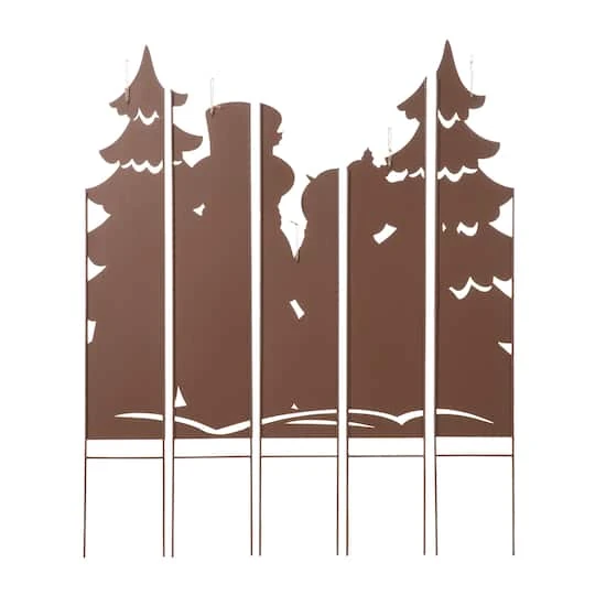 Glitzhome® 41.5'' Metal Snowman Family Combo Yardstake 9 Glitzhome® 41.5'' Metal Snowman Family Combo Yardstake - Image 7