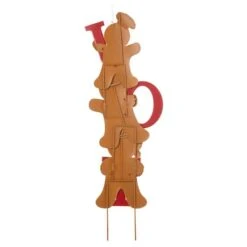 Glitzhome® 46.75'' JOY Gingerbread Man Metal Yardstakes -Christmas Designers Store D652332S 8