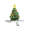 Green Tree Illuminated Stocking Hanger 1 Green Tree Illuminated Stocking Hanger -Christmas Designers Store D657834S 1