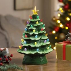 12" Green Nostalgic Christmas Tree 7 12" Green Nostalgic Christmas Tree -Christmas Designers Store D657842S 2