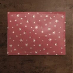 Red Twinkle Cotton Twill Placemat -Christmas Designers Store D662452S 3