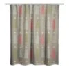 Gray Tree Pattern Shower Curtain -Christmas Designers Store D662553S 1