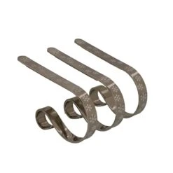 Original MantleClip® Silver Snowflake Stocking Holders, 3ct. 5 Original MantleClip® Silver Snowflake Stocking Holders, 3ct. -Christmas Designers Store D665811S 1 1